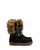 EL VAQUERO EDITH DELAFUR CARBON BLACK WEDGE MOCCASIN BOOTS