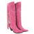 ### Old Gringo Yippee Ki Yay New Sheriff in Town — Azalea Pink

Make a bold Western statement in the **New Sheriff in Town** boots by Old Gringo Yippee Ki Yay. Crafted in a gorgeous **Azalea Pink suede**, these 18" tall boots bring a playful, feminine twist to classic Western style with tonal embroidery, dramatic fringe, and plenty of Old Gringo attitude.

The beautifully detailed shaft features **intricate tonal Western embroidery**, while the standout fringe cascades down the full length of the outer shaft for incredible movement with every step. A flattering scalloped topline and pointed toe add authentic Western character, while the sturdy stacked heel gives the boots a comfortable, classic cowboy profile.

The monochromatic pink-on-pink design makes these boots surprisingly versatile—perfect for adding a vibrant pop of color to denim, dresses, skirts, or your favorite boho look.

**Details:**

* Old Gringo Yippee Ki Yay **New Sheriff in Town**
* **Azalea Pink suede leather**
* Approximately **18" tall shaft**
* Full-length suede fringe on the outer shaft
* Tonal Western embroidery and stitching
* Scalloped Western topline
* Pointed toe
* Stacked cowboy heel
* Side zipper for easy on-and-off
* Handmade with the distinctive craftsmanship and character Old Gringo is known for

**These aren't just pink cowboy boots—they're a whole mood.** ??
