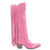 ### Old Gringo Yippee Ki Yay New Sheriff in Town — Azalea Pink

Make a bold Western statement in the **New Sheriff in Town** boots by Old Gringo Yippee Ki Yay. Crafted in a gorgeous **Azalea Pink suede**, these 18" tall boots bring a playful, feminine twist to classic Western style with tonal embroidery, dramatic fringe, and plenty of Old Gringo attitude.

The beautifully detailed shaft features **intricate tonal Western embroidery**, while the standout fringe cascades down the full length of the outer shaft for incredible movement with every step. A flattering scalloped topline and pointed toe add authentic Western character, while the sturdy stacked heel gives the boots a comfortable, classic cowboy profile.

The monochromatic pink-on-pink design makes these boots surprisingly versatile—perfect for adding a vibrant pop of color to denim, dresses, skirts, or your favorite boho look.

**Details:**

* Old Gringo Yippee Ki Yay **New Sheriff in Town**
* **Azalea Pink suede leather**
* Approximately **18" tall shaft**
* Full-length suede fringe on the outer shaft
* Tonal Western embroidery and stitching
* Scalloped Western topline
* Pointed toe
* Stacked cowboy heel
* Side zipper for easy on-and-off
* Handmade with the distinctive craftsmanship and character Old Gringo is known for

**These aren't just pink cowboy boots—they're a whole mood.** ??
