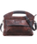 Greenway is designed for streamlined carry with security built in. Crafted from full-grain, vegetable-tanned leather, it offers a balanced silhouette that feels light in hand yet purposeful in presence. Dual top handles and a removable crossbody strap allow for flexible wear, while a secure zip-top closure keeps essentials protected. Interior and exterior zip pockets provide thoughtful organization without added bulk, making Greenway an effortless companion for everyday movement.