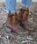 L3447-1 OLD GRINGO SOZEY BRASS FLORAL EMBROIDERED 7" LEATHER BOOTS