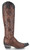The Vesuvio Brass distressed leather is accented by midnight black floral embroidery. Topped off by a midnight black collar and wing tip, the Old Gringo Rebeca knee high boots take classic western to a whole new level!