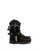 With her bohemian soul, Arya is designed to break the most artistic hearts. 

The vintage look of Arya is achieved thanks to our special treatment that allows you to create a unique style for every pair made. 

Available in this gorgeous soft Carbon Black Silverstone leather that makes the boot suitable for any outfit.

2 3/4" Internal wedge 

Leather logo tag

Stitching details

Unlined

Rubber sole

Made in Italy

Composition: 100% Calf