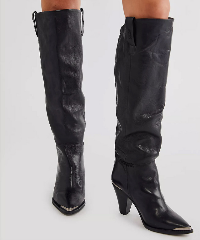 FREE PEOPLE Stevie Boot Black - BootJunky.com