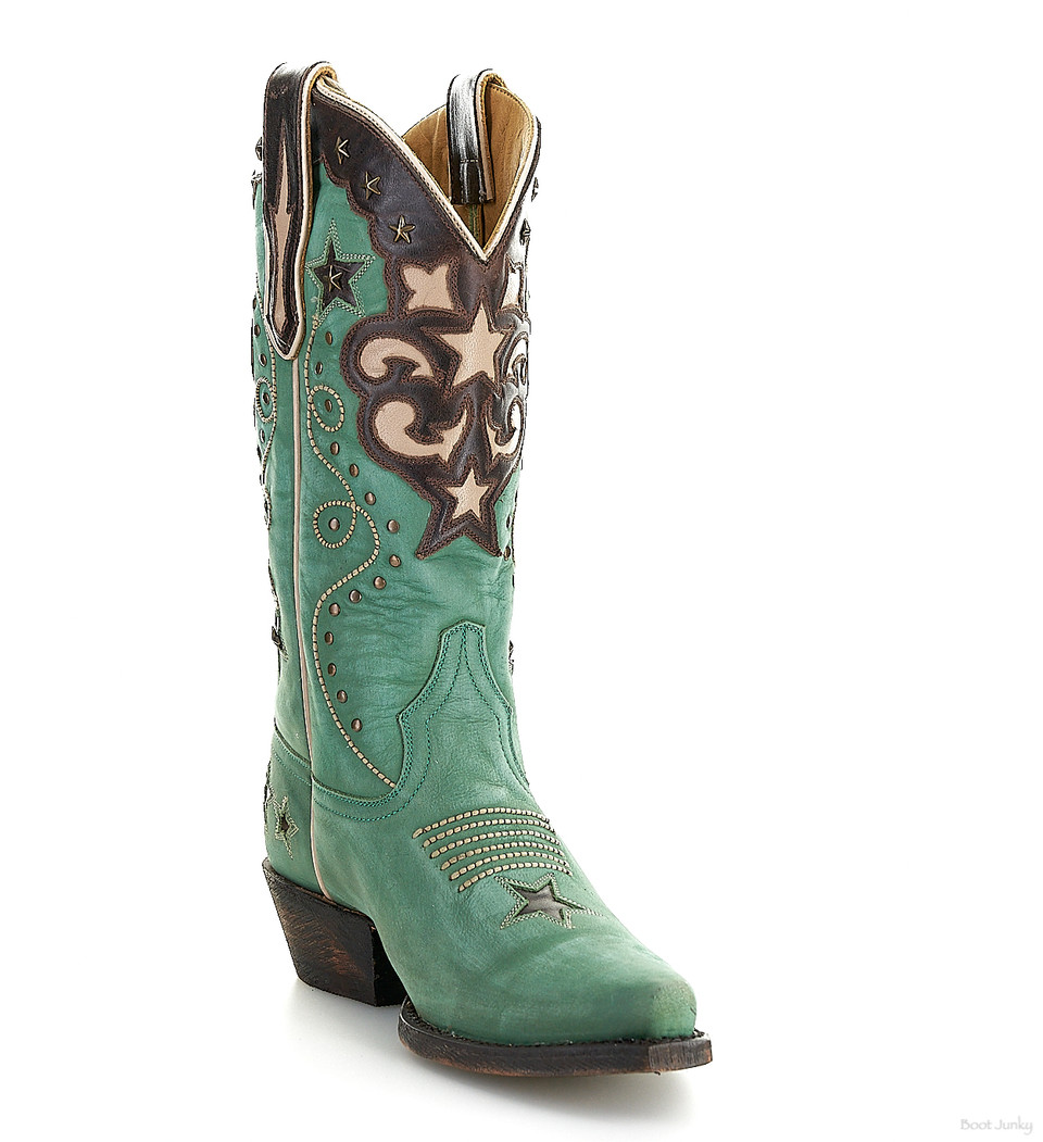 Bottes De Cowboy Liberty Faites Main – Taille US 10.5, Cuir Noir, Occasion Très Bon état