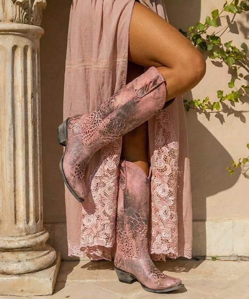 L 168-5 OLD GRINGO PINK LEOPARDITO 15