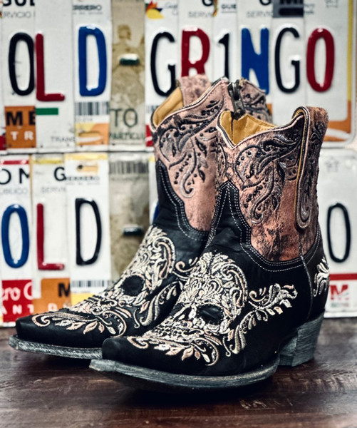 レアモデルTHE OLDGRINGO 定価5.2万カウハラコウエスタンブーツ