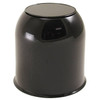 Sendel 4.25" Plastic Black Center Cap with Black Plug CCS044