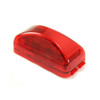 Maxem Red LED Clearance Light - Snap lock PC Rated