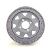 Recstuff 12X4 4-Lug on 4" White Spoke Trailer Wheel (KWC)