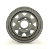 Recstuff 12X4 5-Lug on 4.5" Silver Spoke Trailer Wheel (KWC)