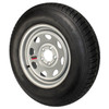 GlobalTrax ST205/75D15 GlobalTrax Trailer Tire LRC on 5 Bolt Silver Spoke Wheel