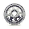 Recstuff 15X6 5-Lug on 4.5" Galvanized Spoke Trailer Wheel (KWC - SELL JG FIRST)