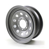 Dexstar 16x6 6-Lug on 5.5" Silver Mod Trailer Wheel