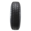 GlobalTrax ST225/75R15 GlobalTrax Trailer Tire Load Range E on 6 Bolt Black Mod Wheel