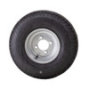 Kenda 5.70X8 Loadstar Trailer Tire LRC on 4 Bolt Silver Wheel