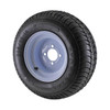 Kenda 20.5X8.00-10 Loadstar Trailer Tire LRD on 4 Bolt White Wheel