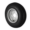 Kenda 5.70x8 Loadstar Trailer Tire LRC on 5 Bolt Silver Wheel