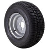 Kenda 20.5X8.00-10 Loadstar Trailer Tire LRC on 4 Bolt Silver Wheel