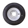 Kenda 4.80x8 Loadstar Trailer Tire LRC on 4 Bolt Silver Wheel