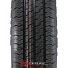 Kenda ST145/R12 Loadstar Trailer Tire LRD on 5 Bolt Silver Blade Wheel