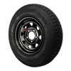 Kenda ST175/80D13 Loadstar Trailer Tire LRB on 5 Bolt Black Spoke Wheel