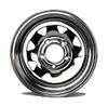 Recstuff 13X4.5 5-Lug on 4.5" Chrome Spoke Trailer Wheel