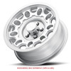 Sendel 15X6 5-Lug on 4.5" Aluminum T17 - Silver - T17-56545SM