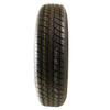 GlobalTrax ST145/R12 GlobalTrax Trailer Tire LRE on 5 Bolt Silver Spoke Trailer Wheel