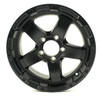 Sendel 14X5.5 5-Lug on 4.5" Aluminum T08 Trailer Wheel Black Matte - T08-45545MB Blemished