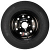GlobalTrax ST145/R12 GlobalTrax Trailer Tire LRE on 5 Bolt Black Mod Trailer Wheel