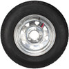 GlobalTrax ST175/80R13 GlobalTrax Trailer Tire LRD on 5 Bolt Galvanized Spoke Wheel