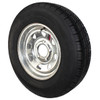 GlobalTrax ST175/80R13 GlobalTrax Trailer Tire LRD on 5 Bolt Galvanized Spoke Wheel