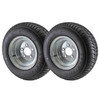 Kenda 2 Pack - 20.5X8.00-10 Loadstar Trailer Tire LRE on 5 Bolt Galvanized Wheel