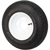 GlobalTrax 4.80X8 GlobalTrax Trailer Tire LRC on 5 Bolt White Wheel