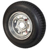 Kenda ST175/80D13 Loadstar Trailer Tire LRD on 5 Bolt Galvanized Spoke Wheel