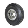 GlobalTrax 5.70X8 GlobalTrax Trailer Tire LRC on 4 Bolt Galvanized Wheel