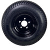 GlobalTrax 20.5X8.00-10 GlobalTrax Trailer Tire LRC on 5 Bolt Black Wheel