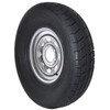 GlobalTrax ST205/75R15 GlobalTrax Trailer Tire LRD on 6 Bolt Silver Spoke Wheel