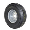 GlobalTrax 5.70x8 GlobalTrax Trailer Tire LRD on 5 Bolt Silver Wheel