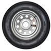 GlobalTrax 4.80X12 GlobalTrax Trailer Tire LRB on 5 Bolt Silver Mod Wheel