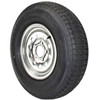 Kenda ST185/80D13 Loadstar Trailer Tire LRC on 5 Bolt Galvanized Mod Wheel