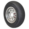 GlobalTrax ST185/80R13 GlobalTrax Trailer Tire LRD on 5 Bolt Galvanized Spoke Wheel