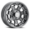 Sendel 14X5.5 5-Lug on 4.5" Aluminum T18 - Gunmetal  - T18-45545GM