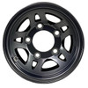 HiSpec 10x6 5-Lug on 4.5" Aluminum S5 Trailer Wheel-Full Painted Gray-S5106545FPG 