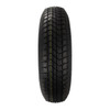 ST215/75D14 GlobalTrax Trailer Tire LRC on 5 Bolt Black Spoke Wheel