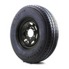 ST205/75R15 Loadstar Trailer Tire LRC on 5 Bolt Black Spoke Wheel (DEX)