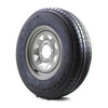 ST205/75R15 Loadstar Trailer Tire LRC on 6 Bolt Silver Spoke Wheel