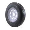 ST205/75R15 GlobalTrax Trailer Tire LRC on 5 Bolt White Spoke Wheel (JG)