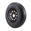 ST205/75R15 Loadstar Trailer Tire LRC on 5 Bolt Black Mod Wheel (Dexstar)